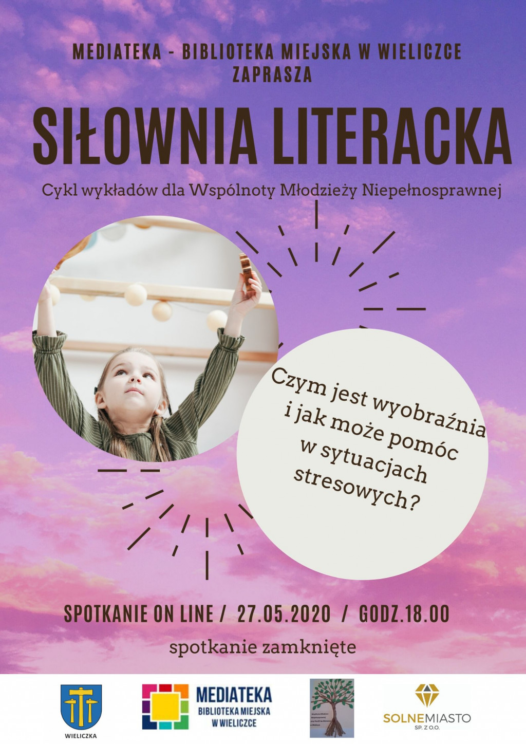 Pierwsze spotkanie z cyklu Siłownia Literacka ON LINE