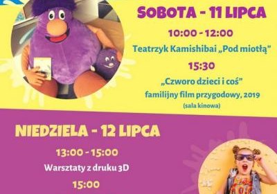 Wakacje w Wielickiej Mediatece!