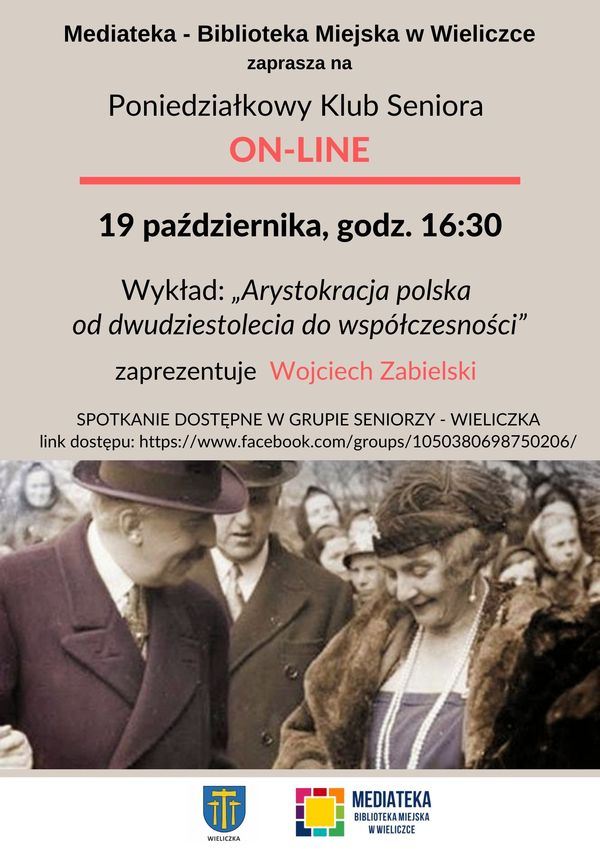 Poniedziałkowy Klub Seniora ONLINE!