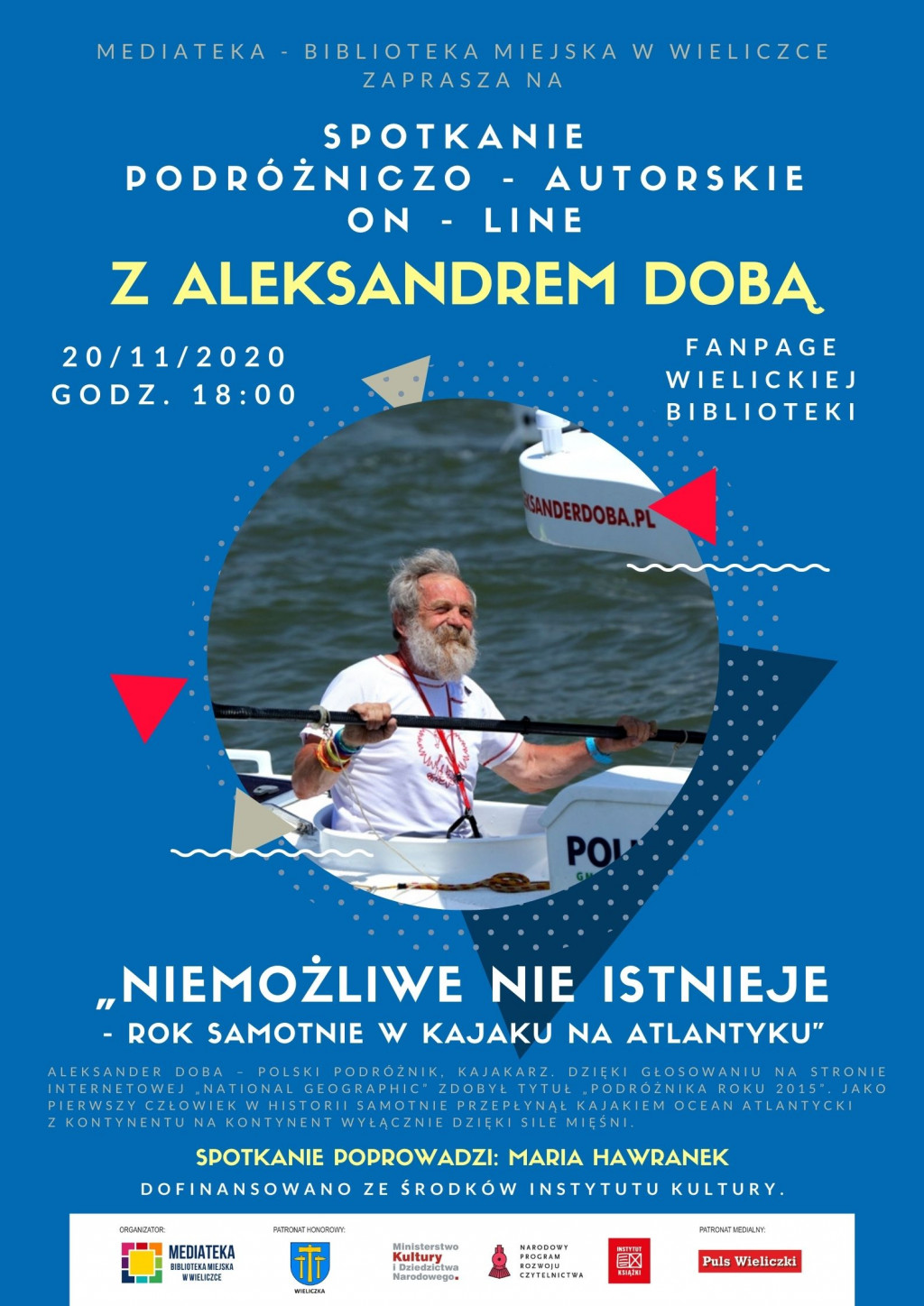 Spotkanie z Aleksandrem Dobą - ON LINE