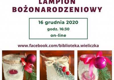 Lampion bożonarodzeniowy  – tutorial rękodzielniczy