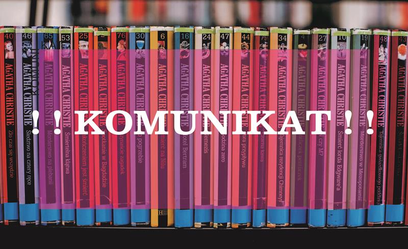 KOMUNIKAT!