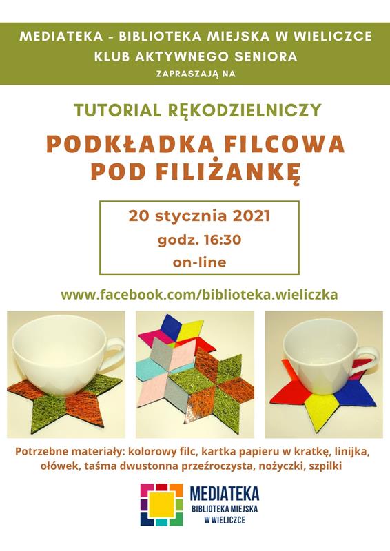 Podkładka filcowa  – tutorial rękodzielniczy