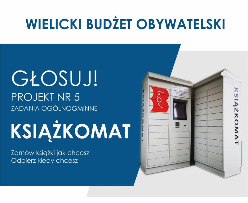 Głosuj na książkomat – wypożyczaj bezpiecznie