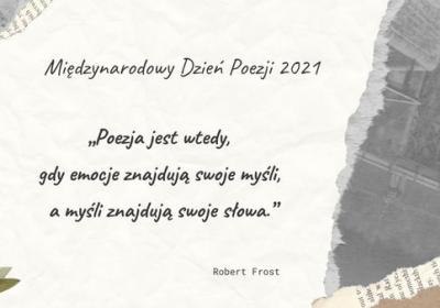 Światowy Dzień Poezji w wielickiej bibliotece