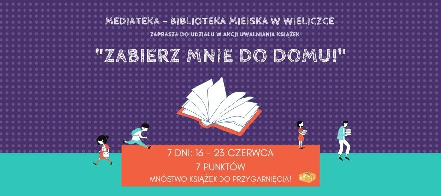 Wielicka biblioteka zaprasza do udziału w akcji „Zabierz mnie do domu!”