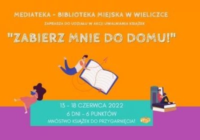 „Zabierz mnie do domu” – akcja bookcrossingowa w Wieliczce