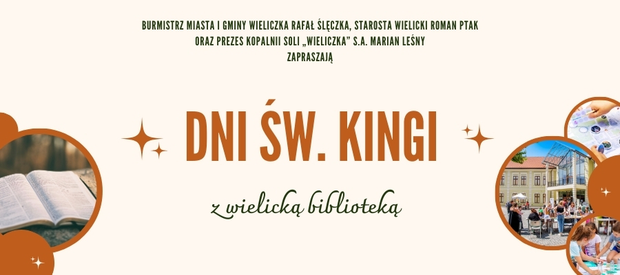 Dni św. Kingi z wielicką biblioteką