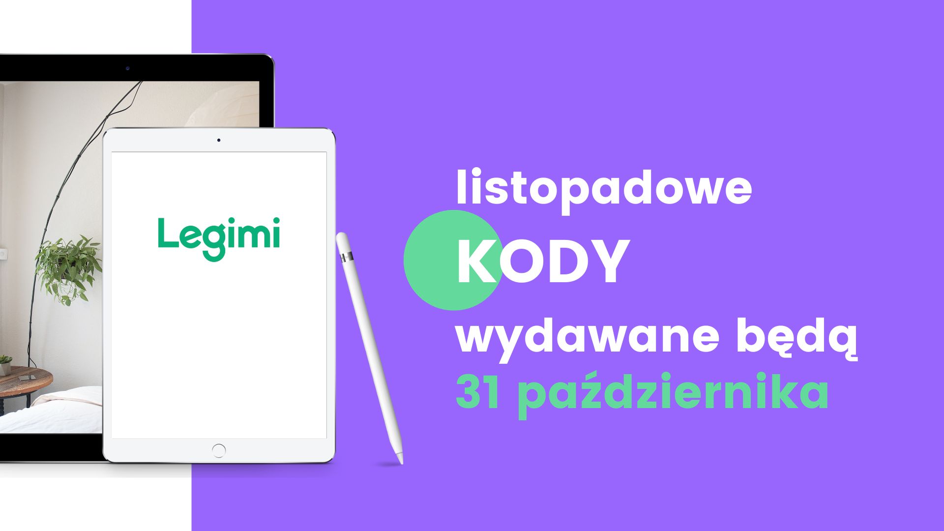 Zmiana w wydawaniu kodów Legimi na październik!