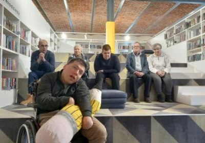 Wizyta podopiecznych ŚDS w Brzeziu w bibliotece