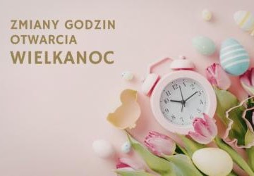 Okołoświąteczna zmiana godzin otwarcia