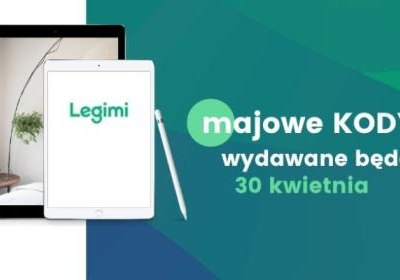 Zmiana w wydawaniu kodów do Legimi na maj